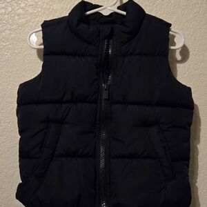 Old Navy Kids Black Quilted Vest